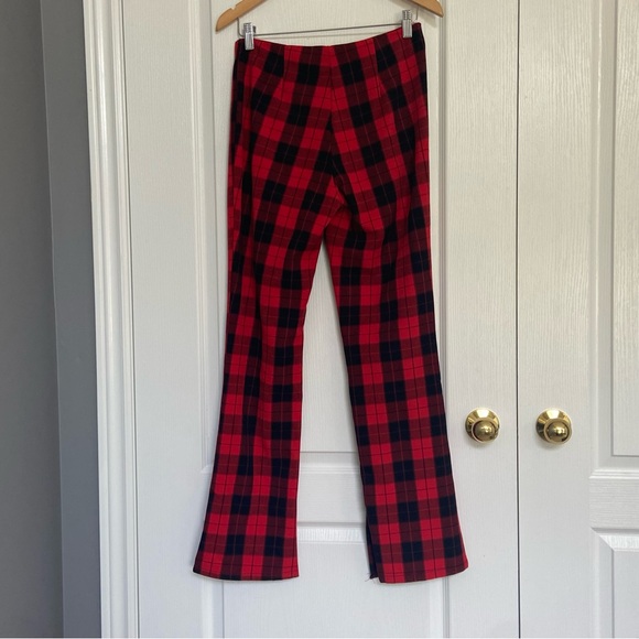 4 for $20 🖤 H&M Divided High Waisted Plaid Trousers - Picture 2 of 6